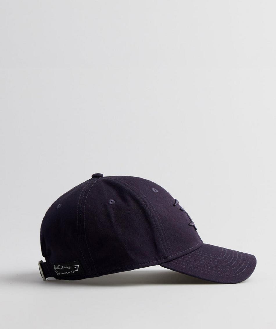 Gymshark Whitney Baseball Cap Ženske Šeširi Indigo Tamnoplave | HR 4213GSO